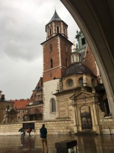 Figure 1. Wawel Castle in 2017, photographed by Gabrielle Marzolf (Krakow, Poland)