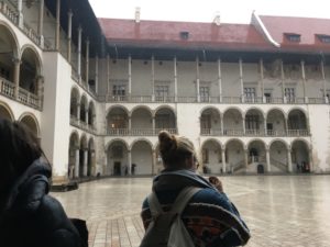 Figure 3. Interior of Wawel Castle, photographed by Gabrielle Marzolf (Krakow, Poland)
