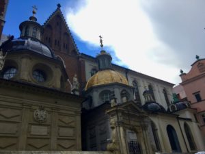 Figure 4. Conflicting architecture of Wawel, photographed by Gabrielle Marzolf (Krakow, Poland)